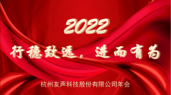 2022年，行稳致远、进而有为 ——杭州友声科技股份有限公司年终先进表彰暨新春联欢会报道